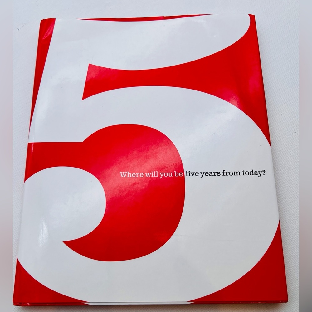 NEW “Where Will You be in 5 Years?“ Inspirational Journal